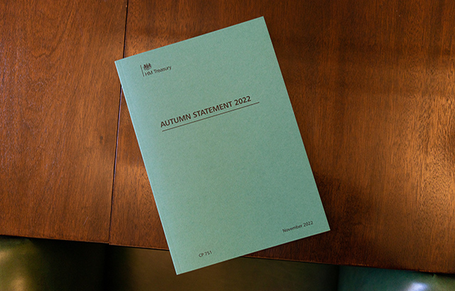 Cover photos of the Autumn Statement 2022